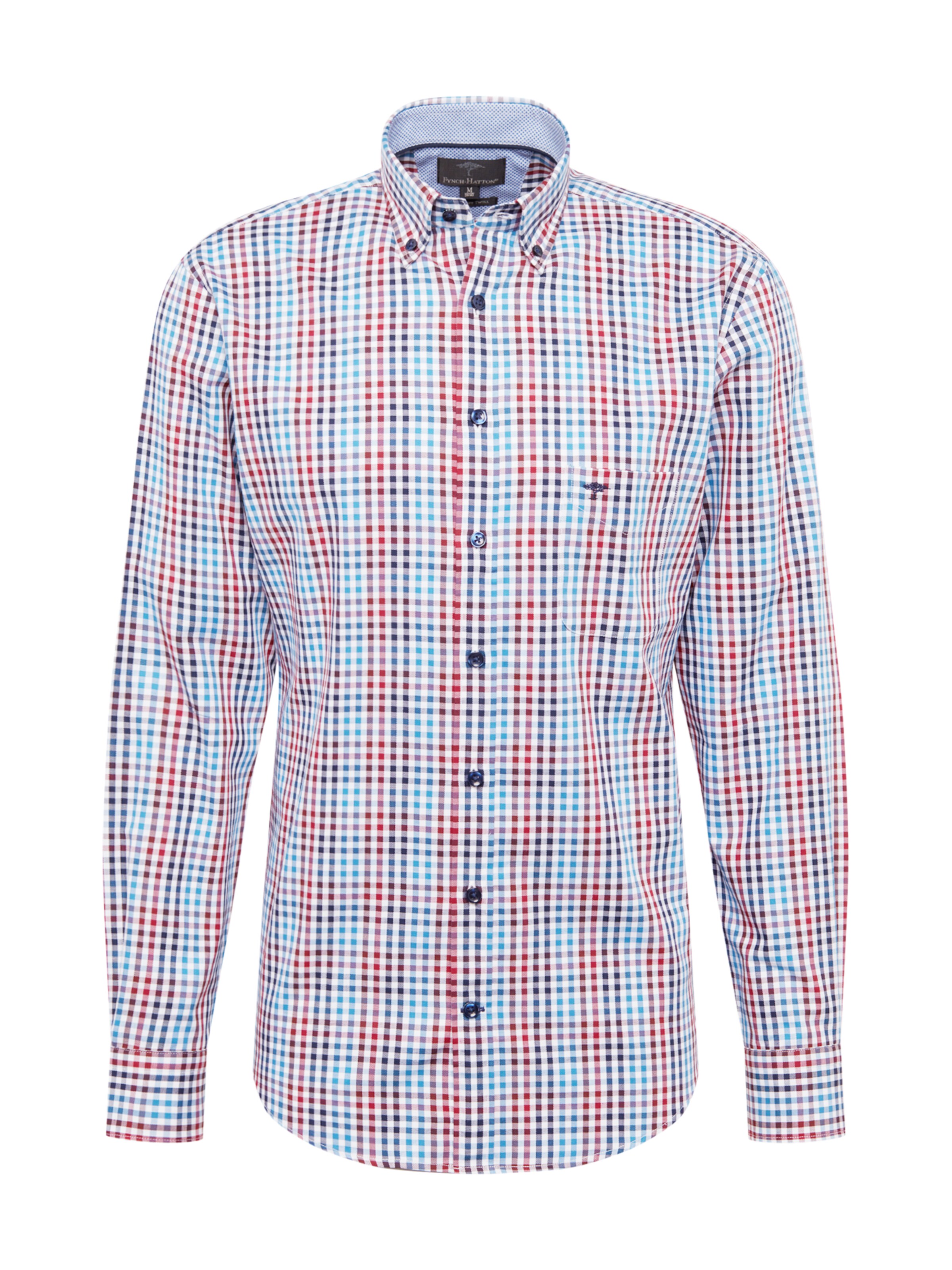 FYNCH-HATTON - Overhemd in de kleur Blauw