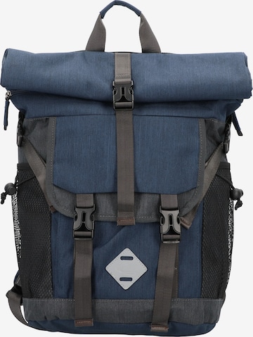 CAMEL ACTIVE Rugzak 'Satipo' in Blauw: voorkant