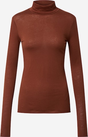 ARMEDANGELS Shirt 'Malenaa' in Brown: front