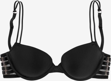 Invisible Soutien-gorge LASCANA en noir : devant