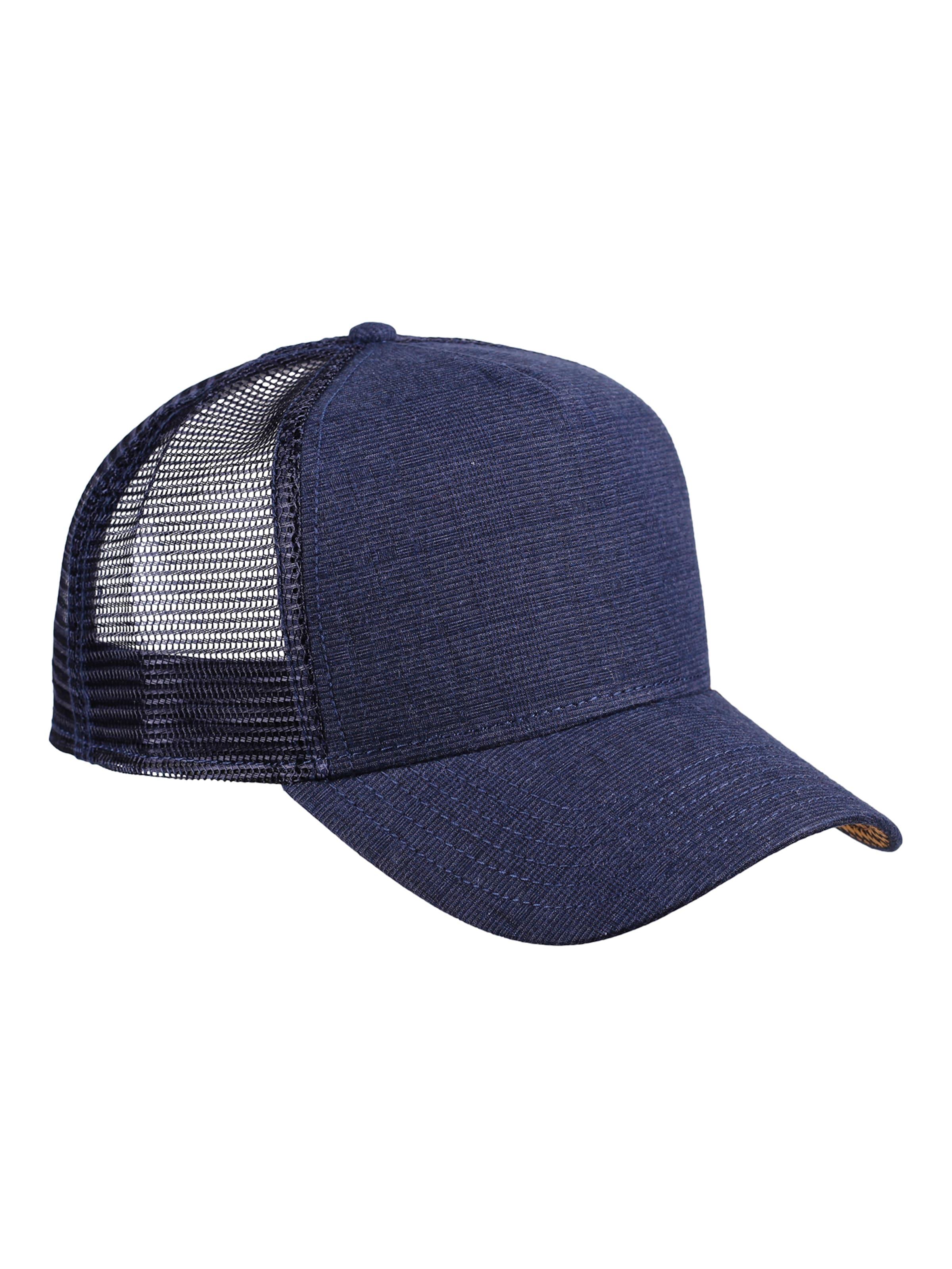 DJINNS Kšiltovka 'Glencheck' – modrá