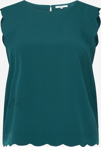 ABOUT YOU Curvy Blouse 'Arvena' in Green: front