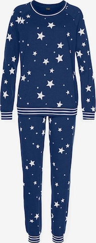 VIVANCE Pyjama in Blau: predná strana