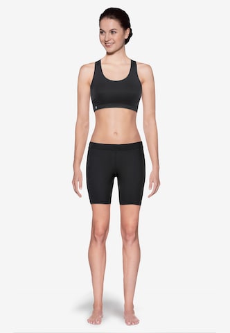 Athlecia Bralette Sports Bra 'Dahlia Seamless' in Black