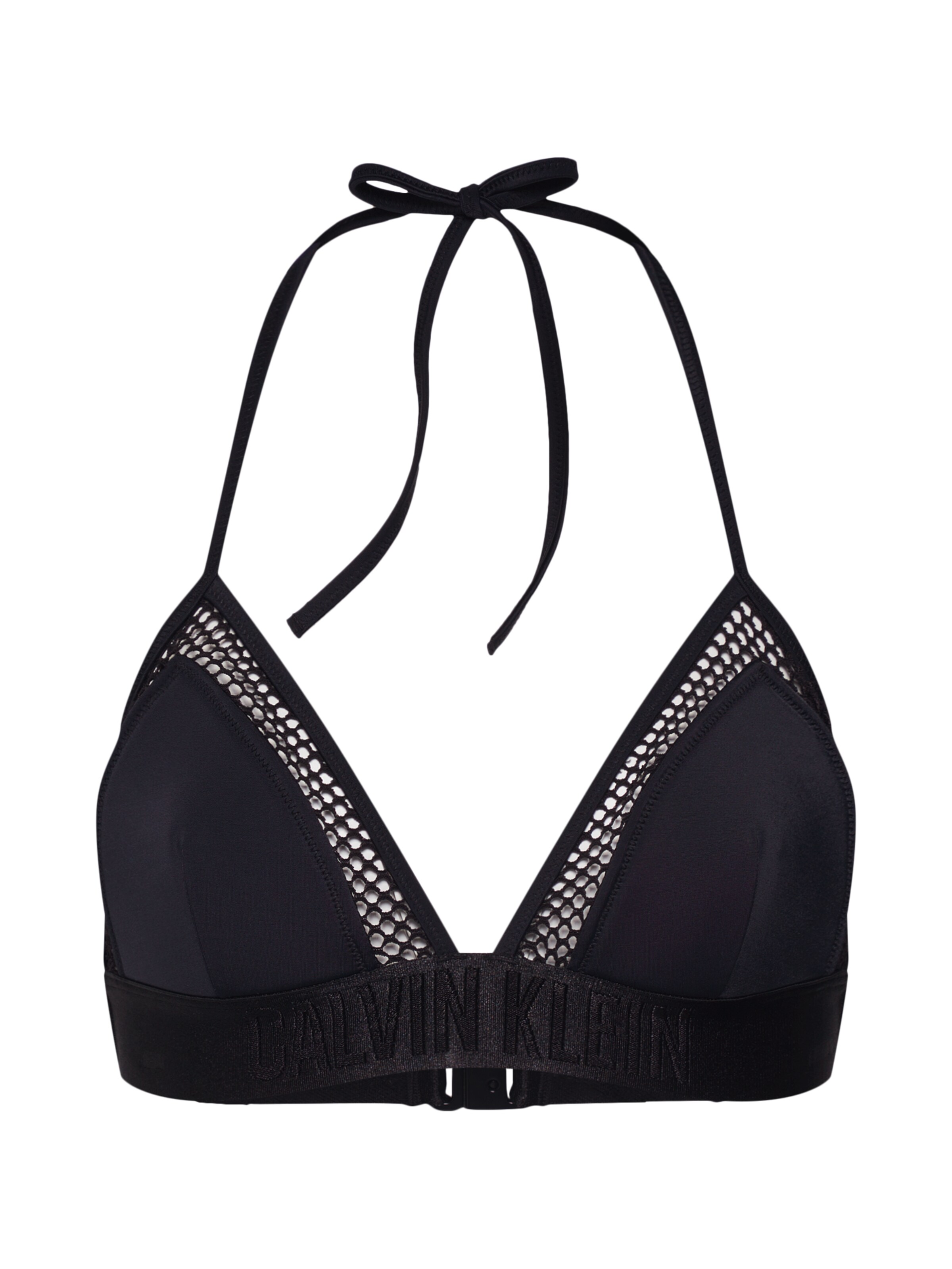 Calvin Klein Swimwear - Bikinitop in de kleur Zwart