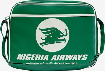 LOGOSHIRT Crossbody Bag 'NIGERIA AIRWAYS' in Green: front