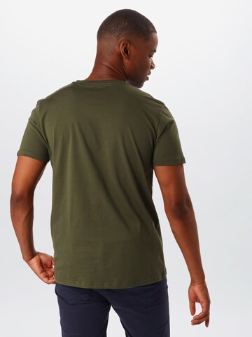 ALPHA INDUSTRIES Regular Fit Bluser & t-shirts i grøn