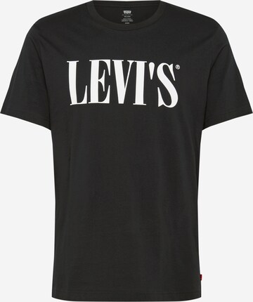 LEVI'S ®Loosefit Majica 'Relaxed Graphic Tee' - crna boja: prednji dio