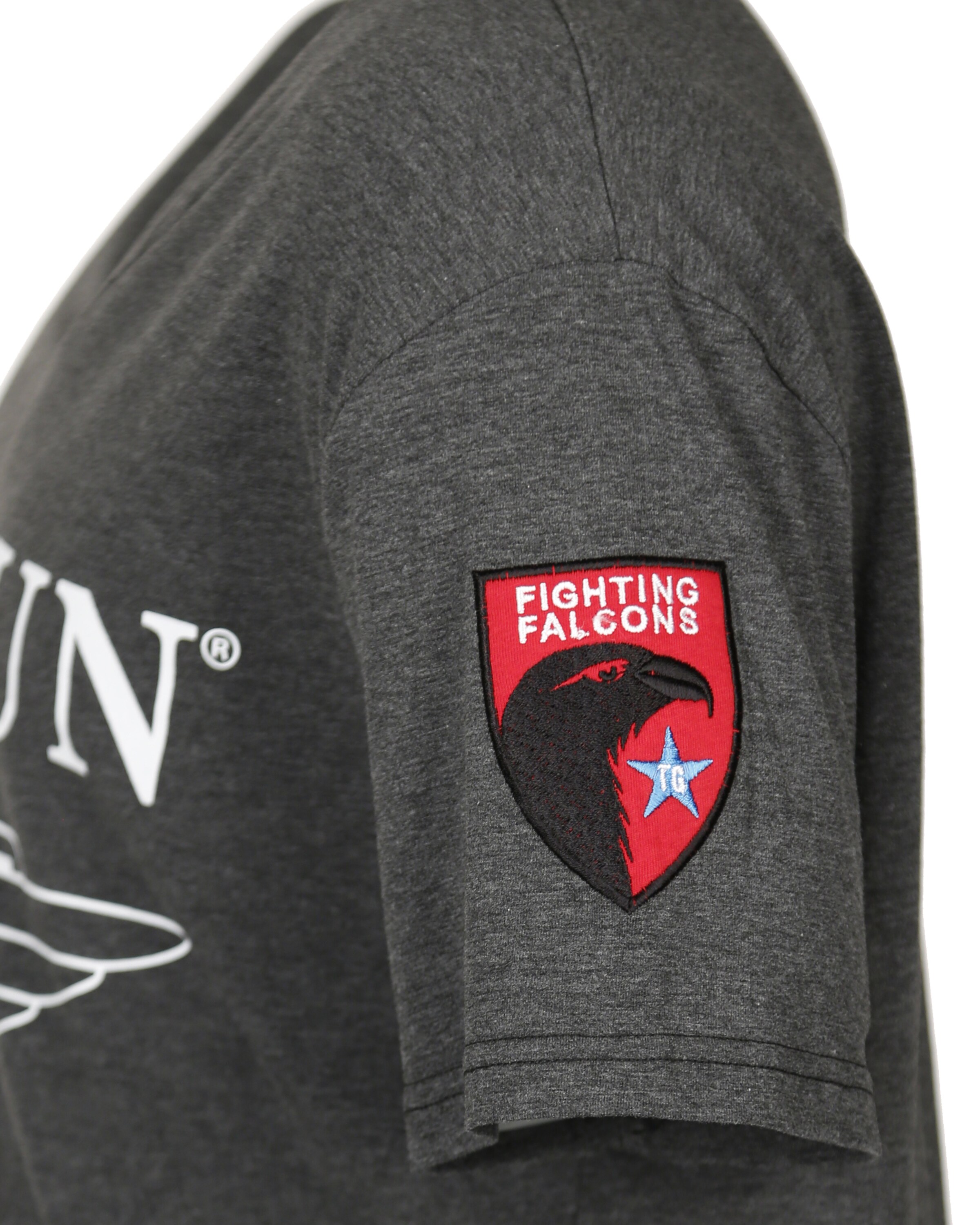 TOP GUN Shirt 'Hyper' in Grey