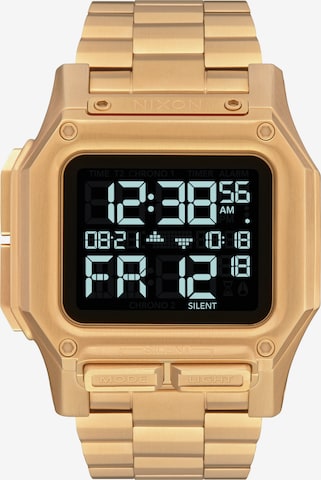 Nixon Digitální hodinky 'Regulus SS' – zlatá: přední strana