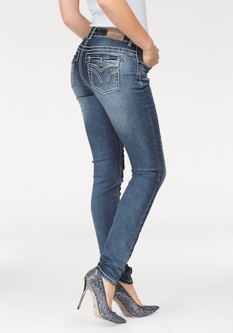 ARIZONA Skinny Skinny-fit-Jeans in Blau