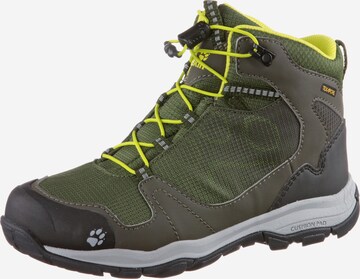 JACK WOLFSKIN Boots 'Akka' in Groen: voorkant