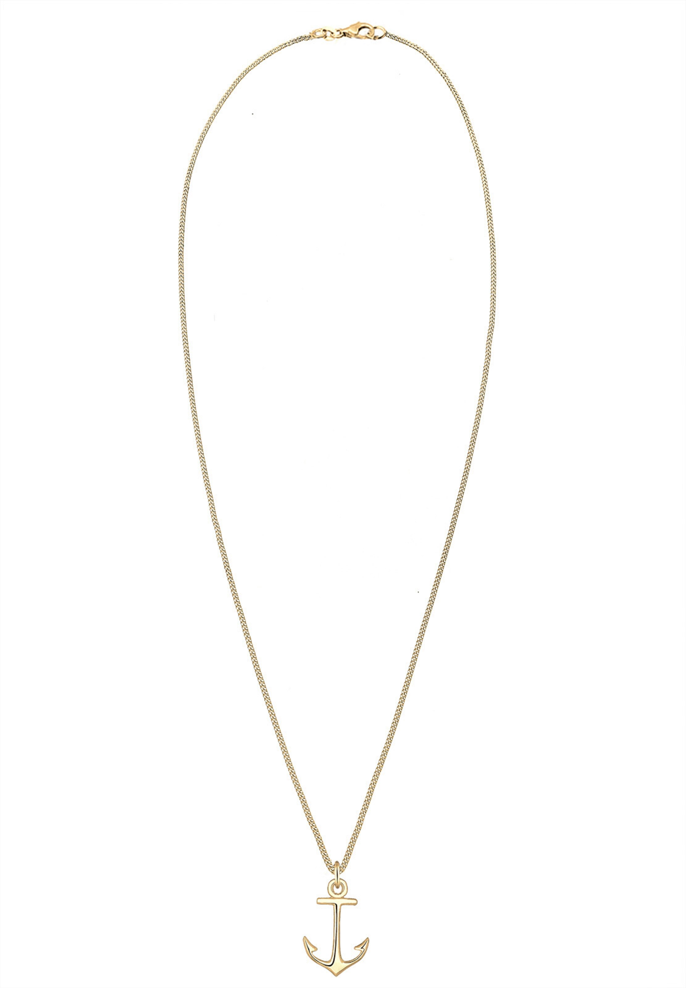 ELLI Ketting 'Anker' in Goud