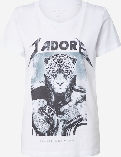 EINSTEIN & NEWTON Shirt 'Jadore' в черно / бяло, Преглед на продукта