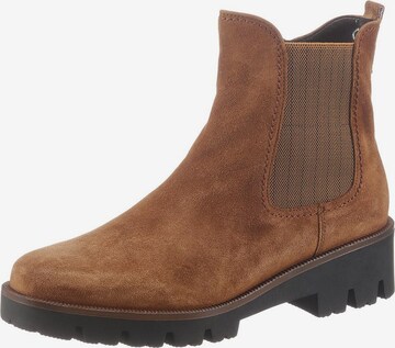 GABOR Chelsea Boots 'Davos' in Brown: front