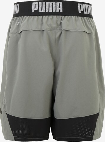 PUMA Normální Sportovní kalhoty 'Vent' – šedá: zadní strana
