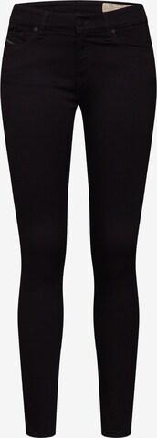 Skinny Jeans 'Slandy 069EF' di DIESEL in nero: frontale