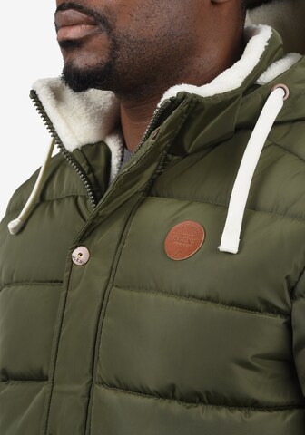 BLEND Winter jacket 'Frederico' in Green