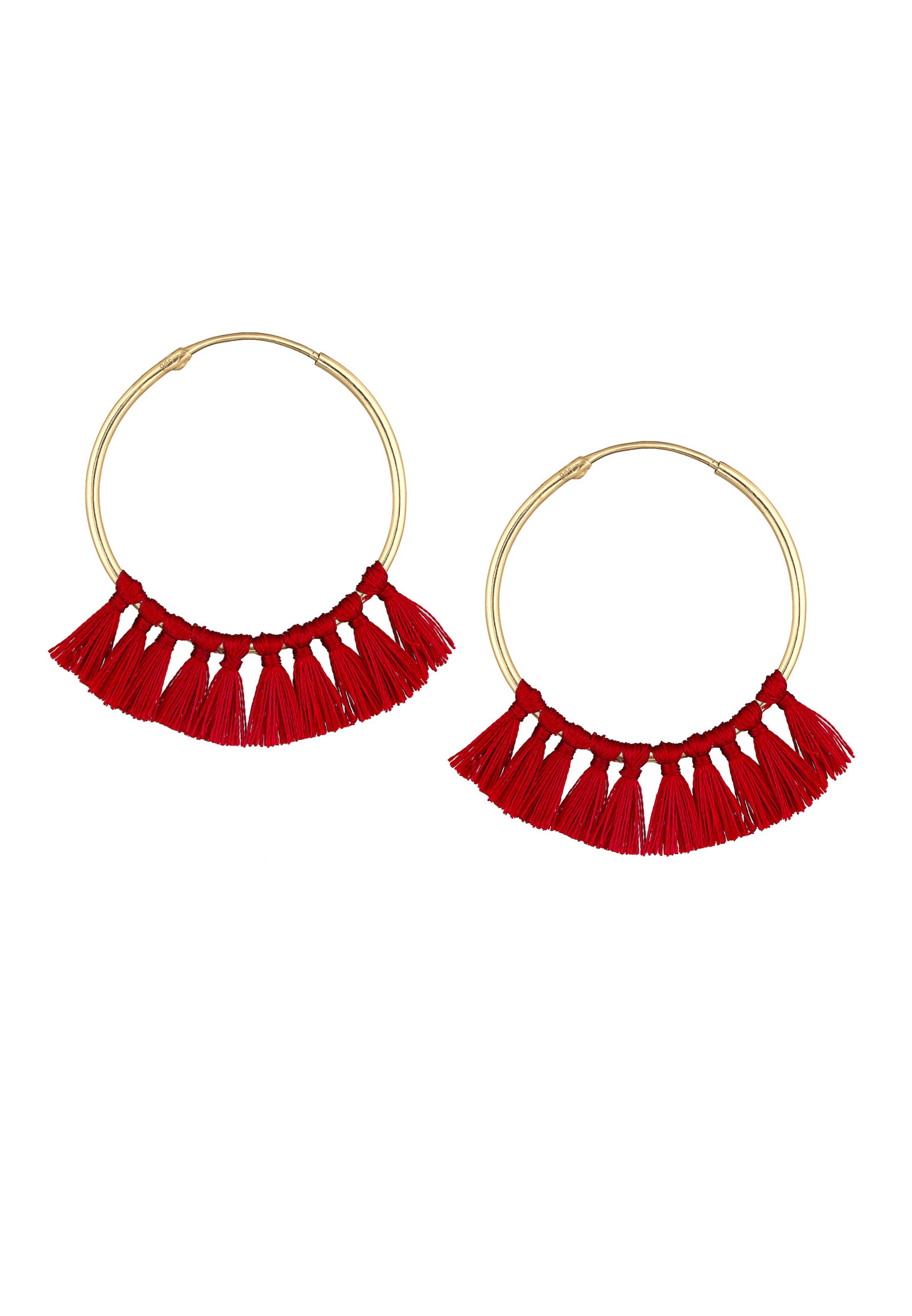 ELLI Earrings in Gold: front