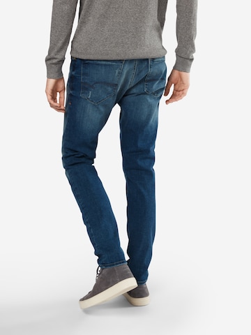 Coupe slim Jean 'James' Mavi en bleu