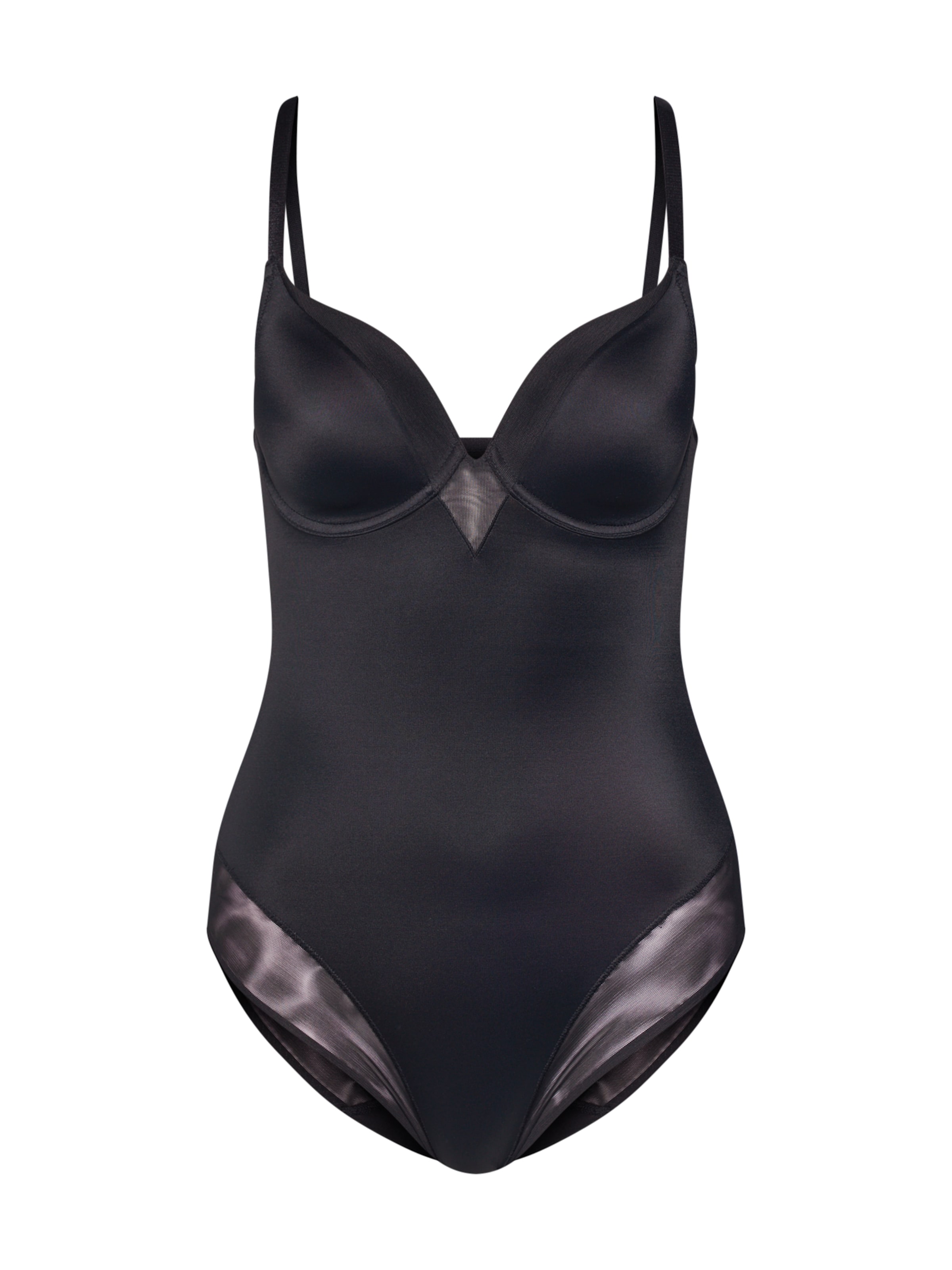 TRIUMPH Shaping bodysuit 'True Shape Sensation' in Black: front