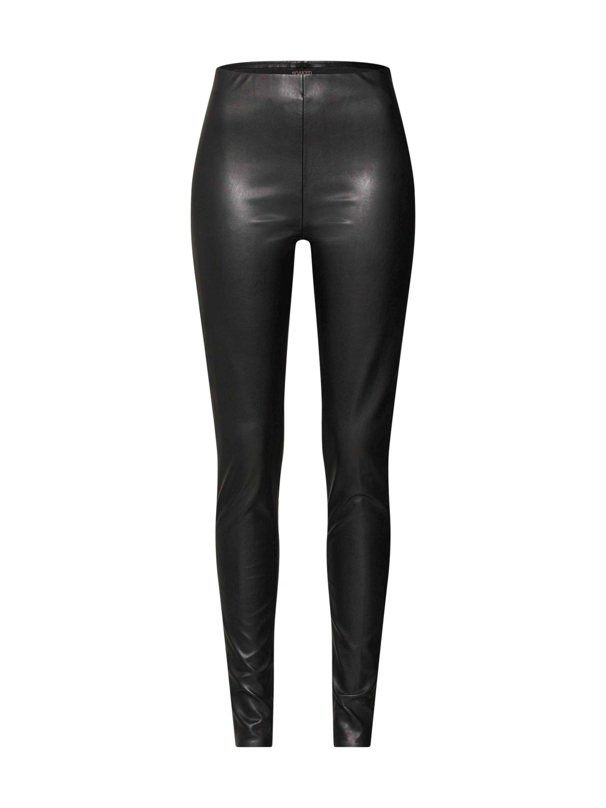 SOAKED IN LUXURY - Skinny Leggings 'Kaylee' em preto: frente