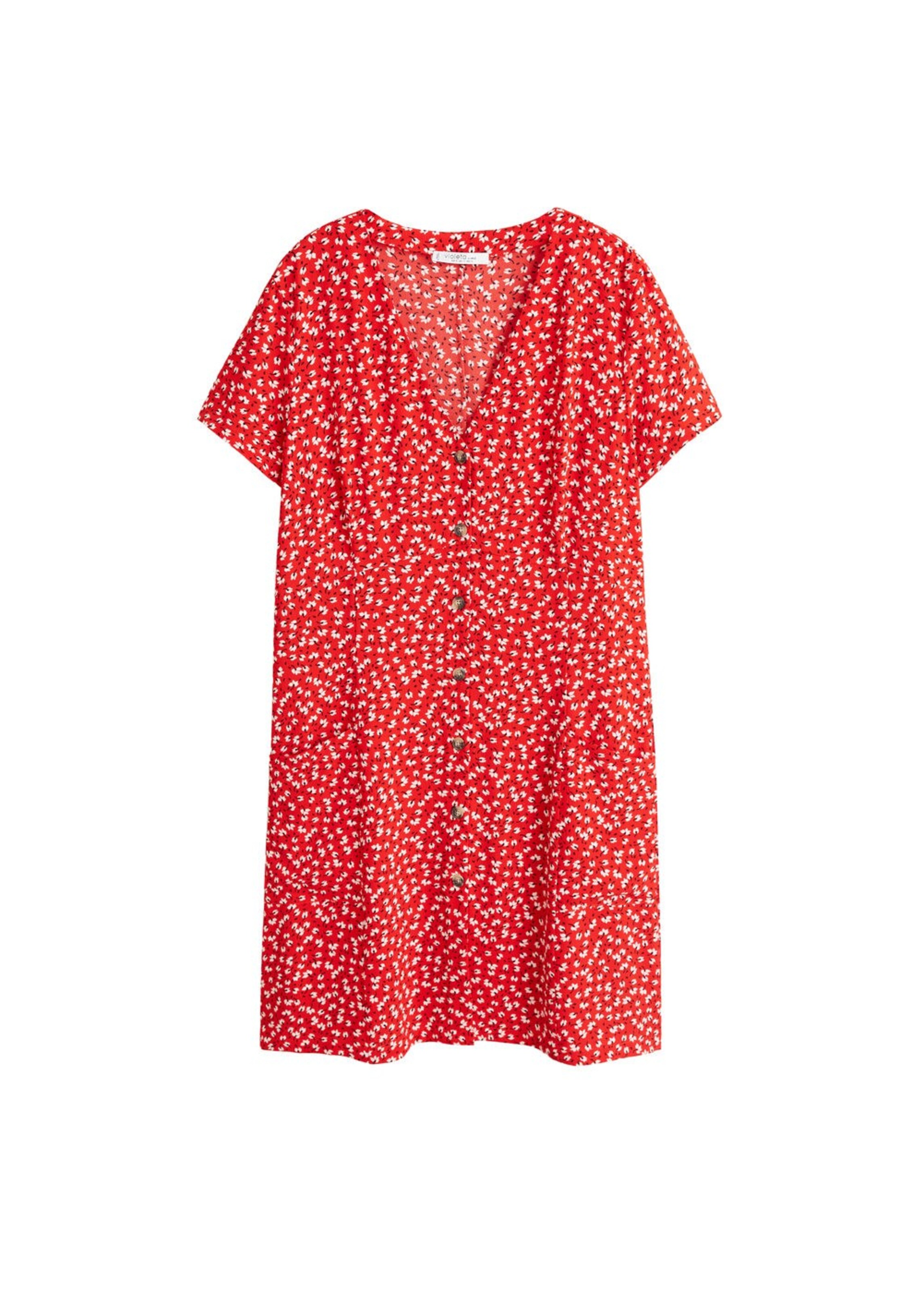 VIOLETA by Mango - Kleid 'Newba5' in rot