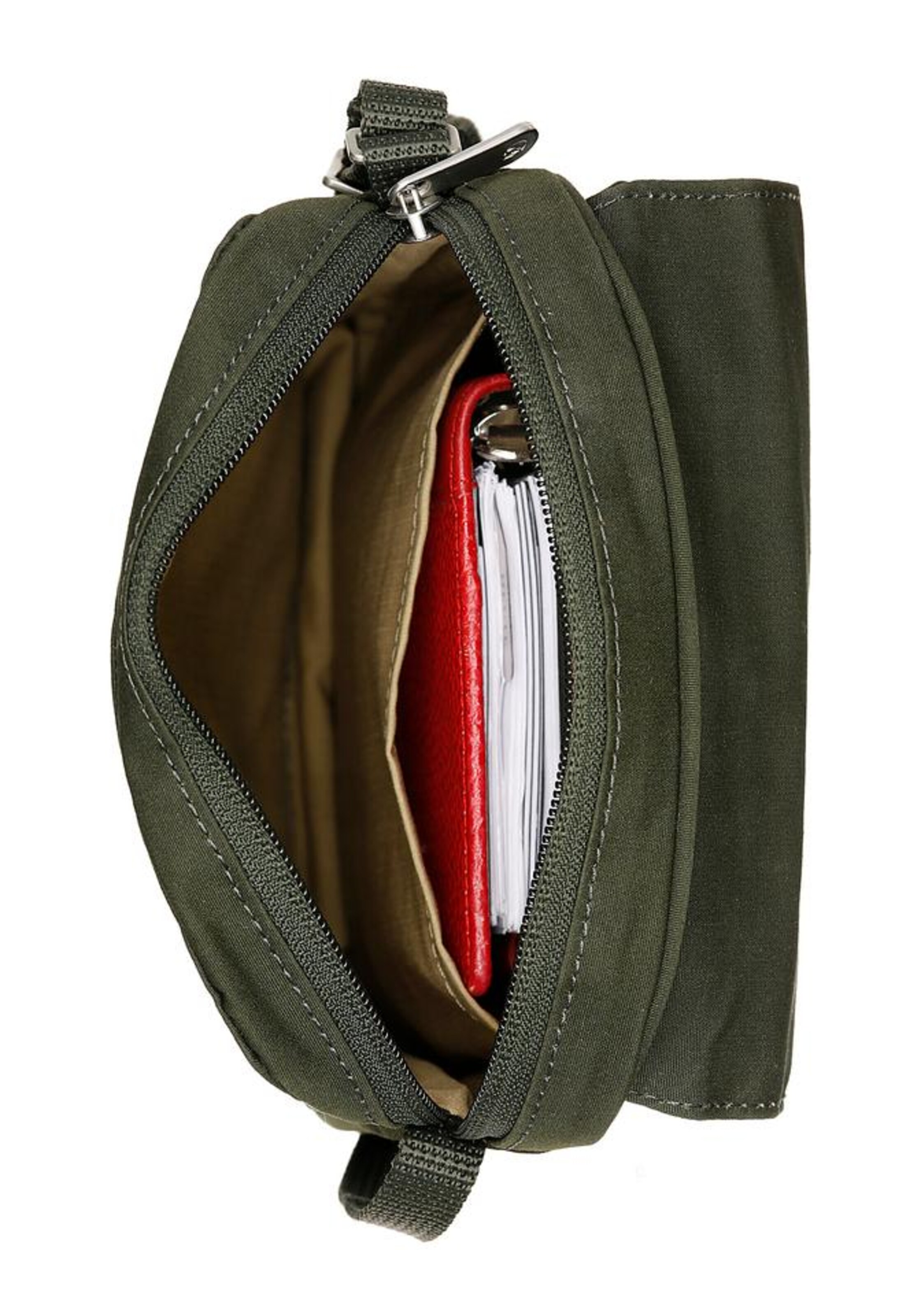 Fjällräven Umhängetasche 'Greenland' in Grün