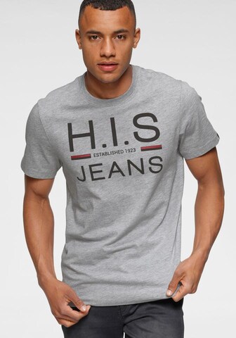 H.I.S Shirt in Grey: front