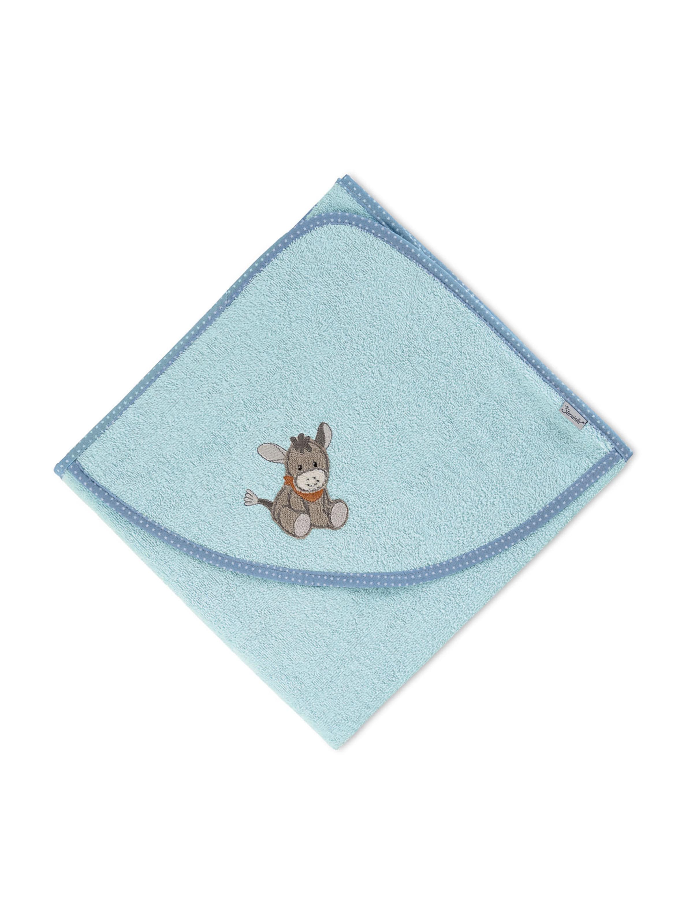 STERNTALER Badetuch 'Emmi' in Blau: Vorderseite