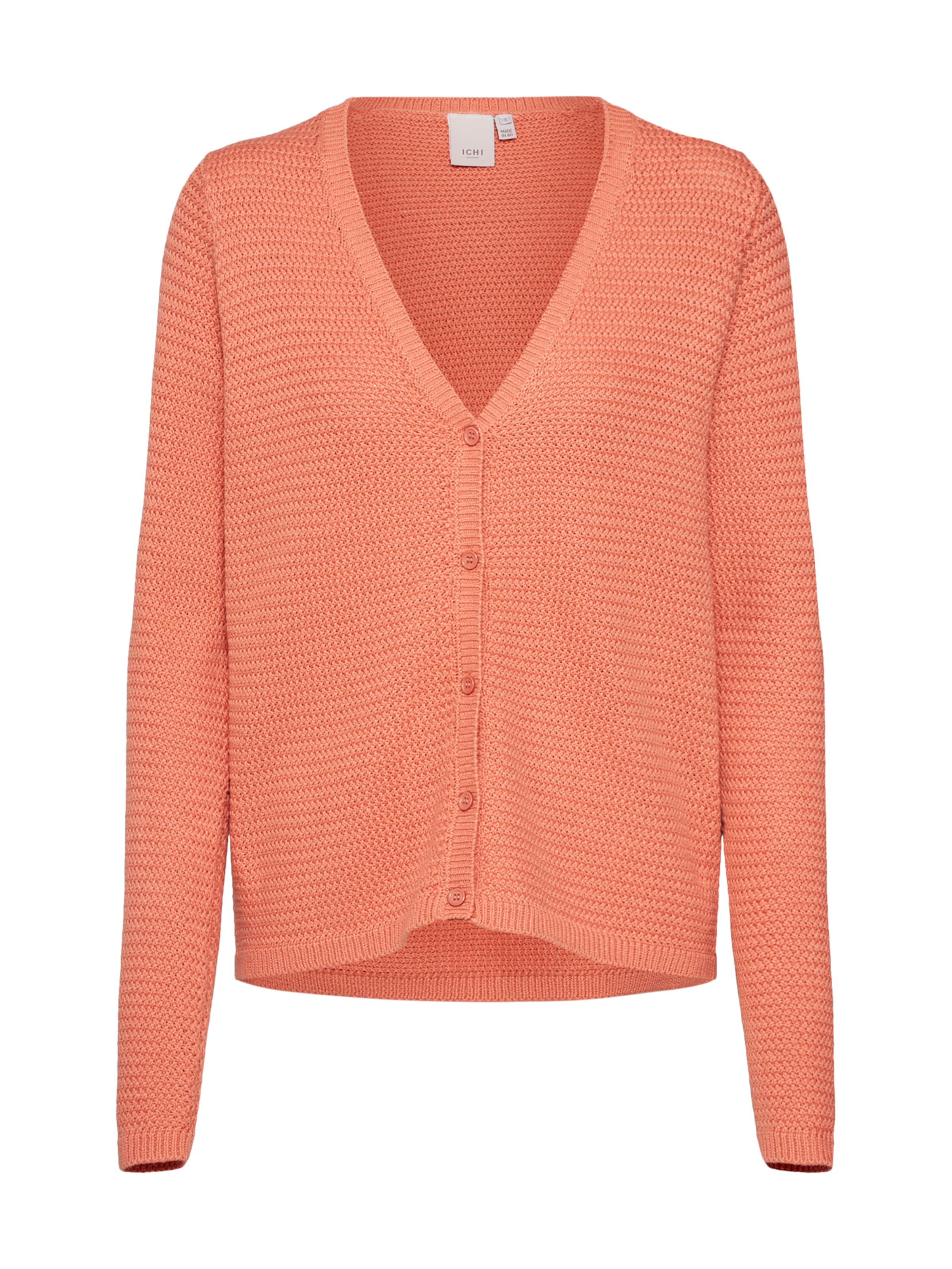 ICHI - Gebreid vest 'MARNA' in de kleur Rosa