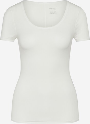 SCHIESSER Undershirt in White: front