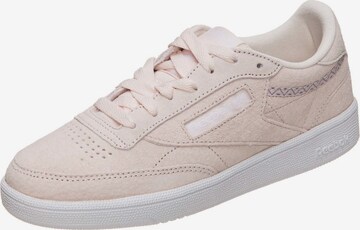 Reebok Sneakers laag 'CLUB C 85 Trim' in Roze: voorkant