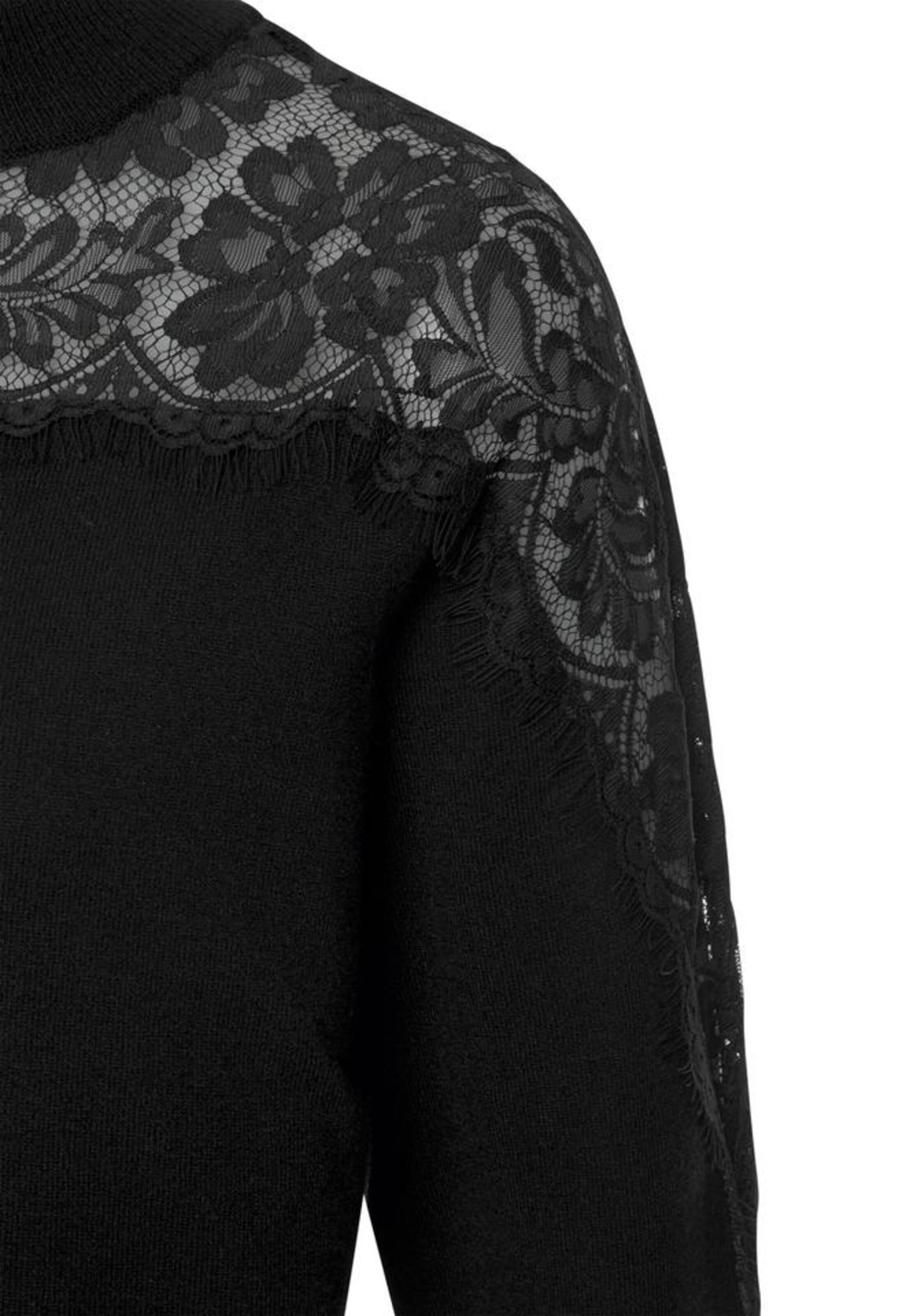 LASCANA Πουλόβερ σε μαύρο