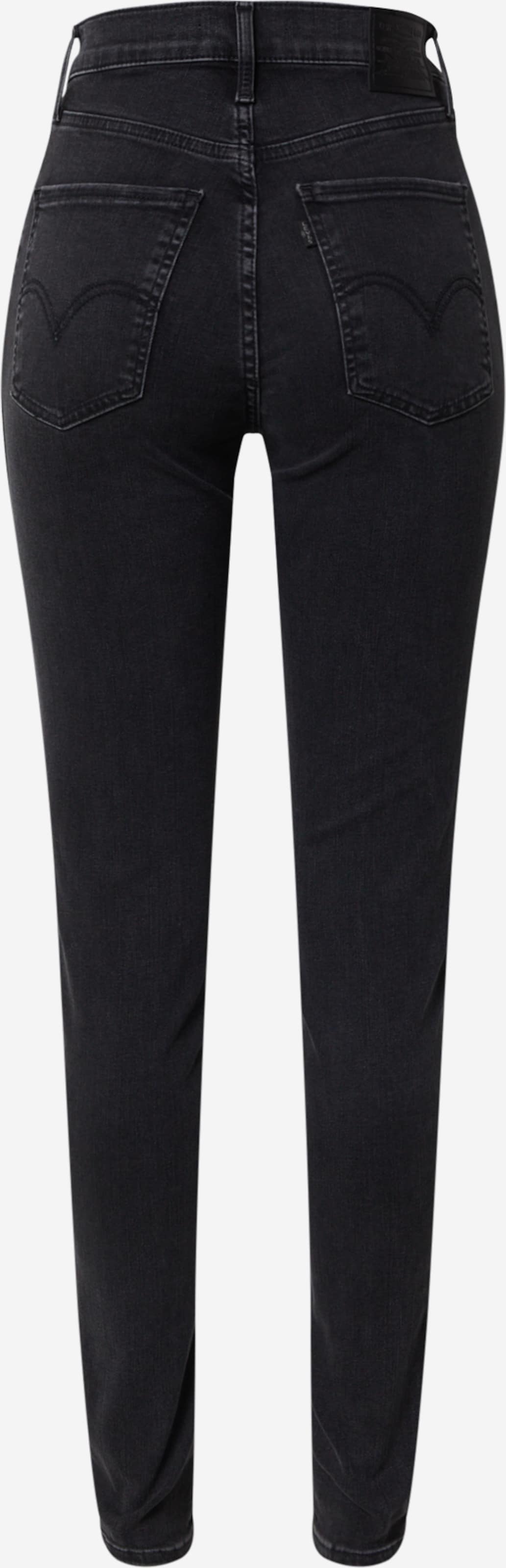 LEVI S Skinny Jeans Mile High Super Skinny in Black Denim ABOUT YOU