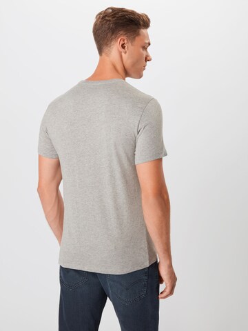 LEVI'S ® Póló '2Pk Crewneck Graphic' - szürke: hátul