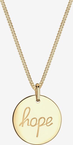 ELLI Necklace 'Hope' in Gold: front