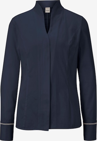 heine Blouse in Blauw: voorkant