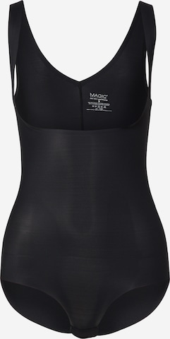 MAGIC Bodyfashion Regular Shaping Bodysuit 'Maxi Sexy' in Black: front