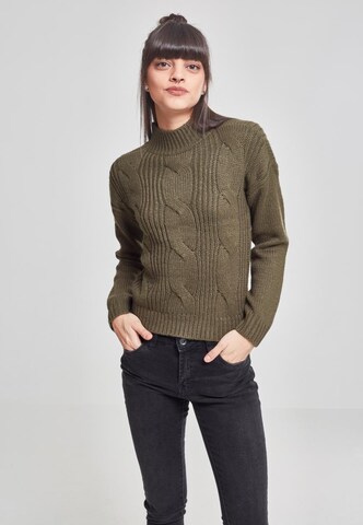 Urban Classics Sweater in Green: front