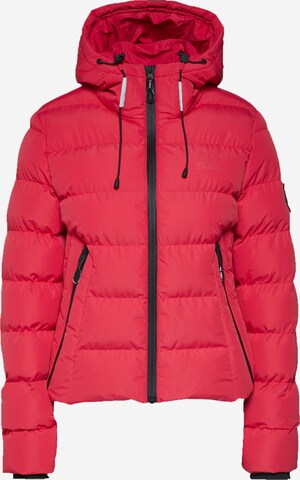 Superdry Winterjacke 'SPIRIT' in Rot: predná strana