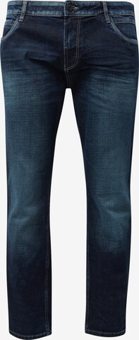 TOM TAILOR Men + Slimfit Jeans in Blauw: voorkant