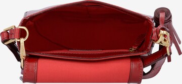 The Bridge 'Rock' Handtasche Leder 21 cm in Rot