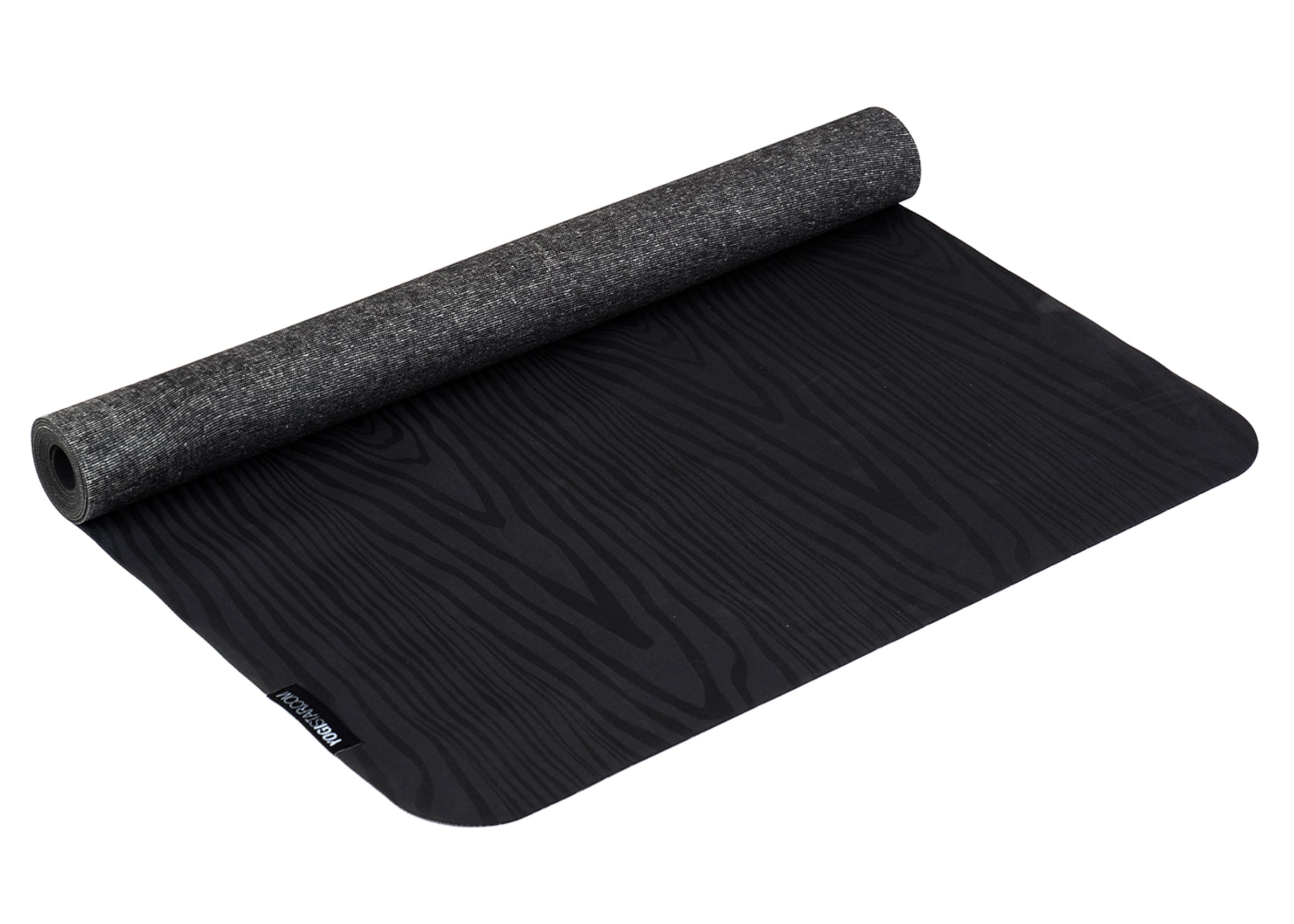 YOGISTAR.COM Yogamatte 'Travel' in Schwarz: Vorderseite