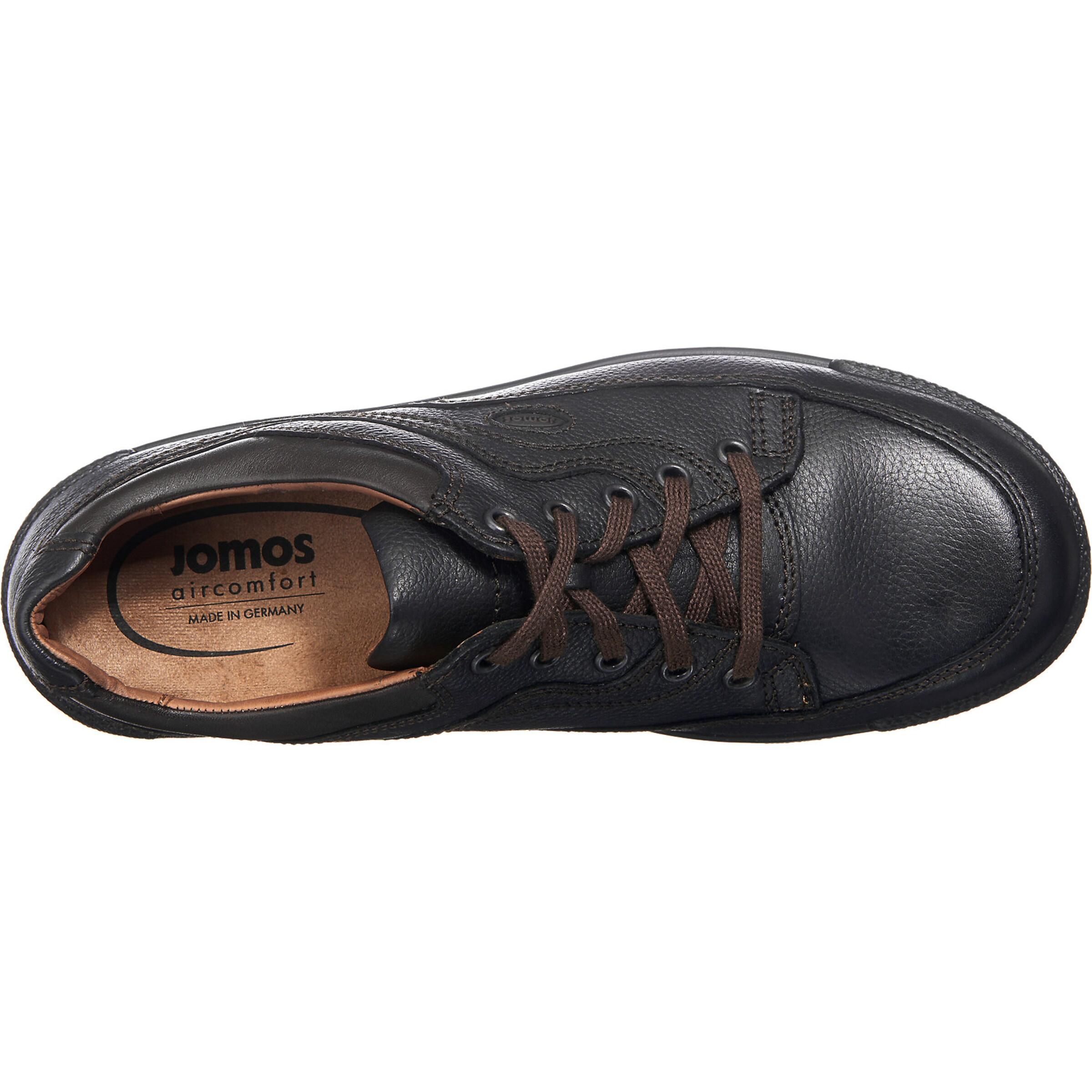 JOMOS Athletic lace-up shoe in Black