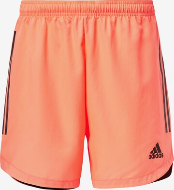 ADIDAS SPORTSWEAR Regular Workout Pants 'Condivo 20' in Orange: front