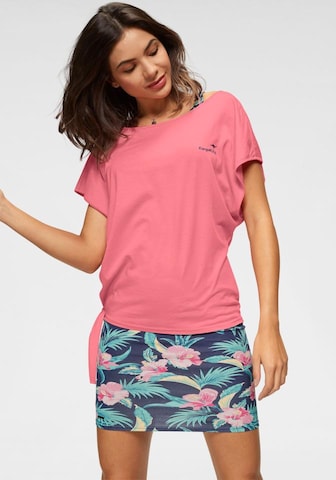 KangaROOS Shirtkleid in Pink: predná strana