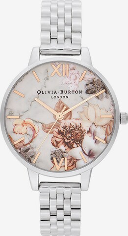 Olivia Burton Analog Watch in Silver: front
