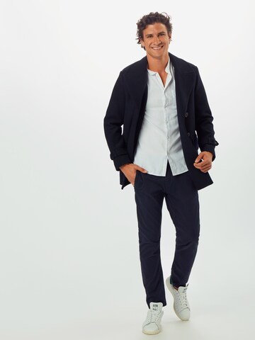 G-STAR Slimfit Chino kalhoty 'Vetar slim' – modrá