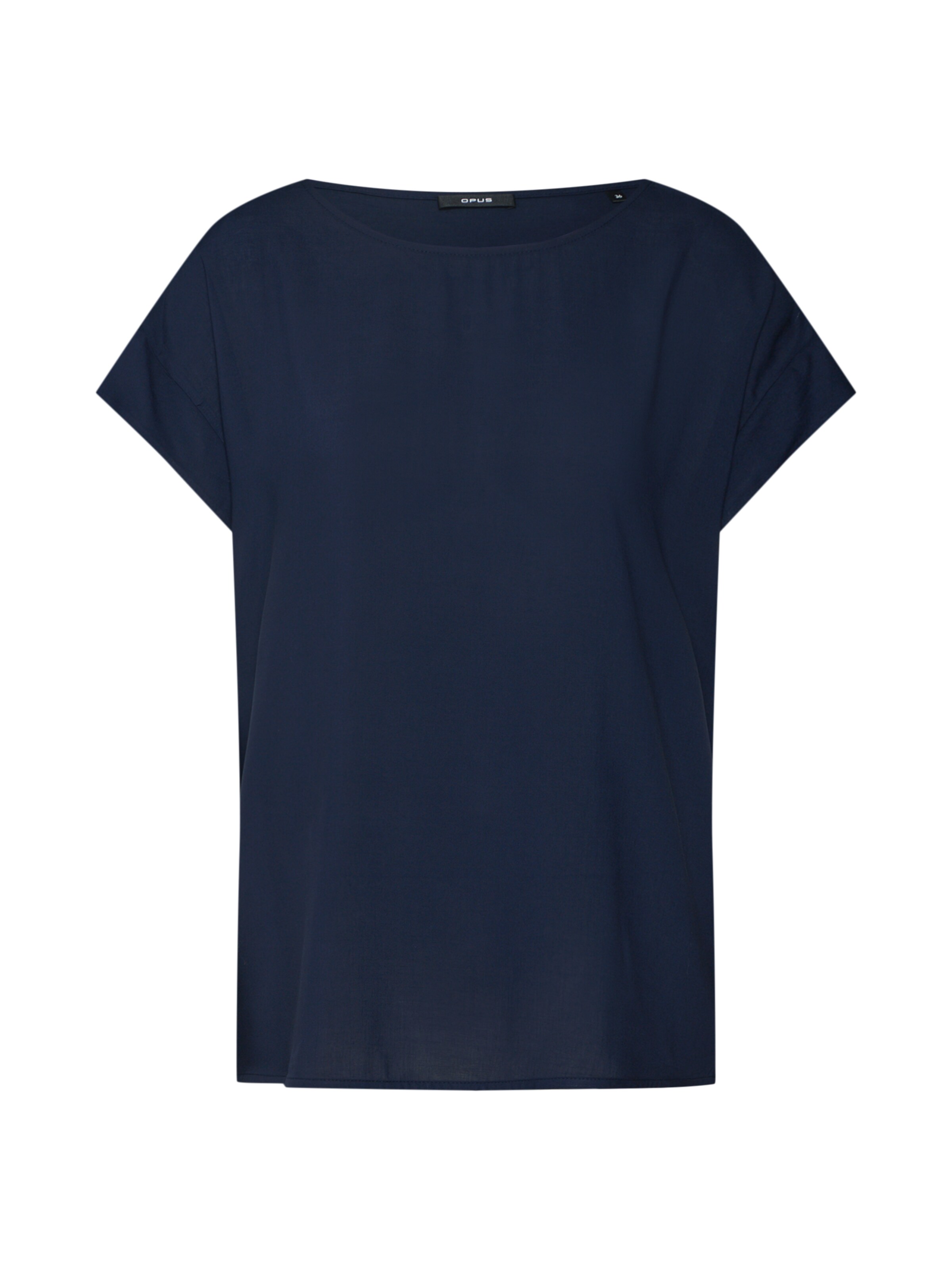 OPUS - Oversized shirt 'Skita' in de kleur Donkerblauw